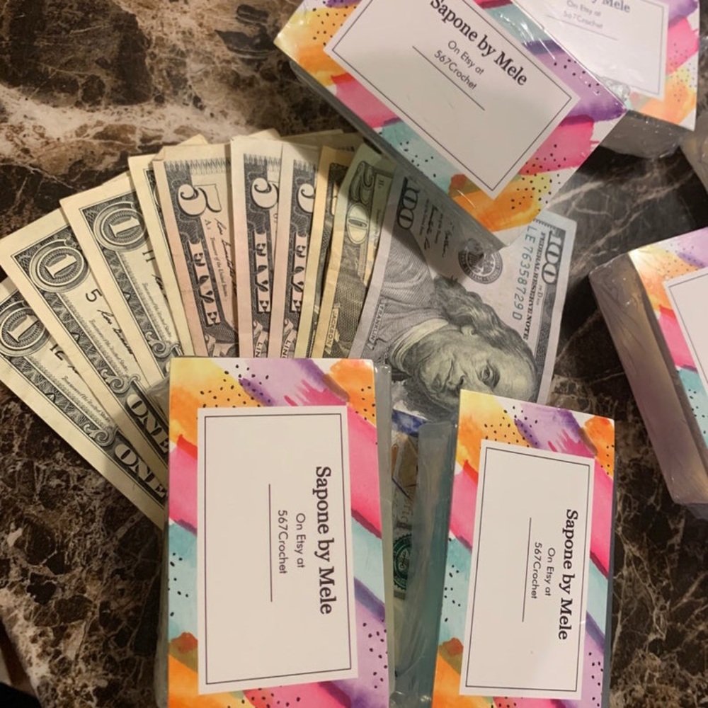 Mystery Money Soap 4os